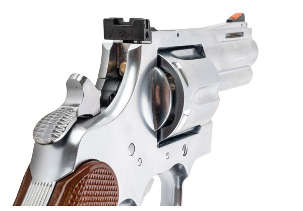 Tanaka コルトパイソン 3インチ Rモデル モデルガン（ステンレス仕上げ）-AIRSOFT GOGO エアガン・サバゲー用品通販