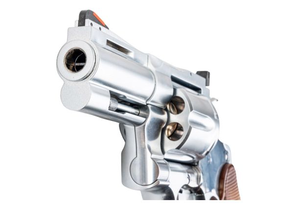 Tanaka コルトパイソン 3インチ Rモデル モデルガン（ステンレス仕上げ）-AIRSOFT GOGO エアガン・サバゲー用品通販