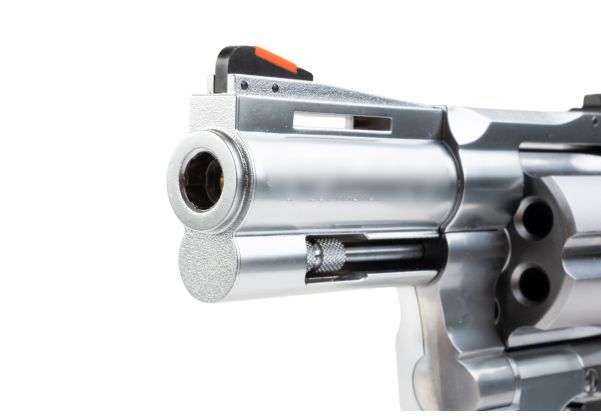 Tanaka コルトパイソン .357マグナム「Rモデル」ガスリボルバー（3インチ） - ステンレス仕上げ-AIRSOFT GOGO エアガン・サバゲー用品通販