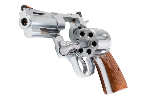 Tanaka コルトパイソン .357マグナム「Rモデル」ガスリボルバー（3インチ） - ステンレス仕上げ-AIRSOFT GOGO エアガン・サバゲー用品通販