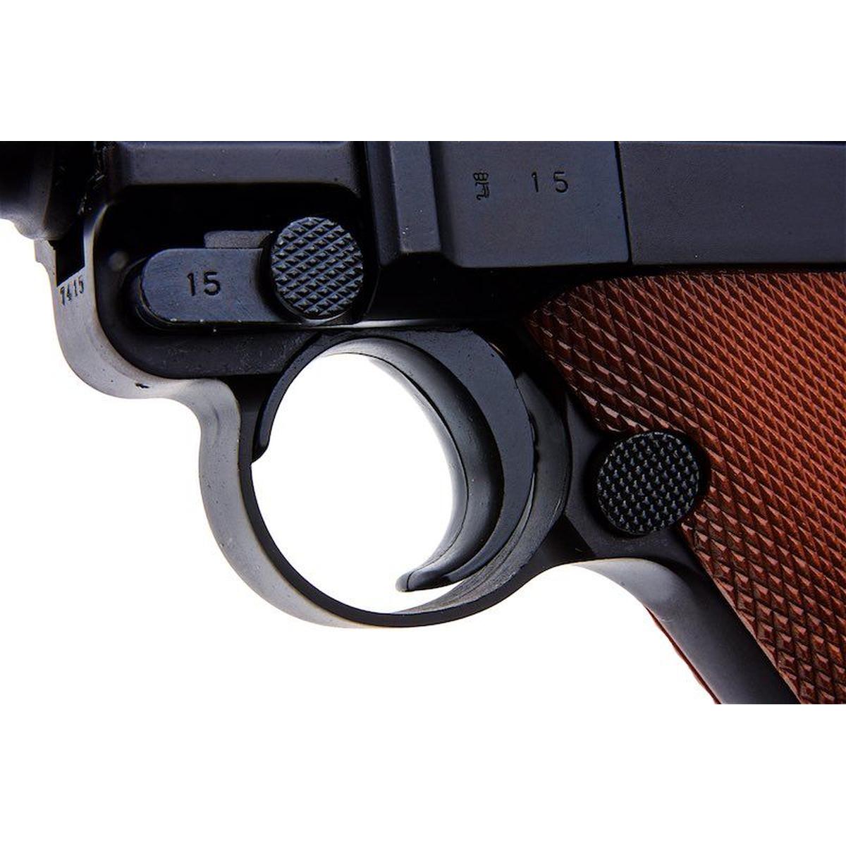TANAKA LUGER P08 1914 エアフルト ヘビーウェイト GBB エアソフト ピストル (8 インチ)-AIRSOFT GOGO エアガン・サバゲー用品通販