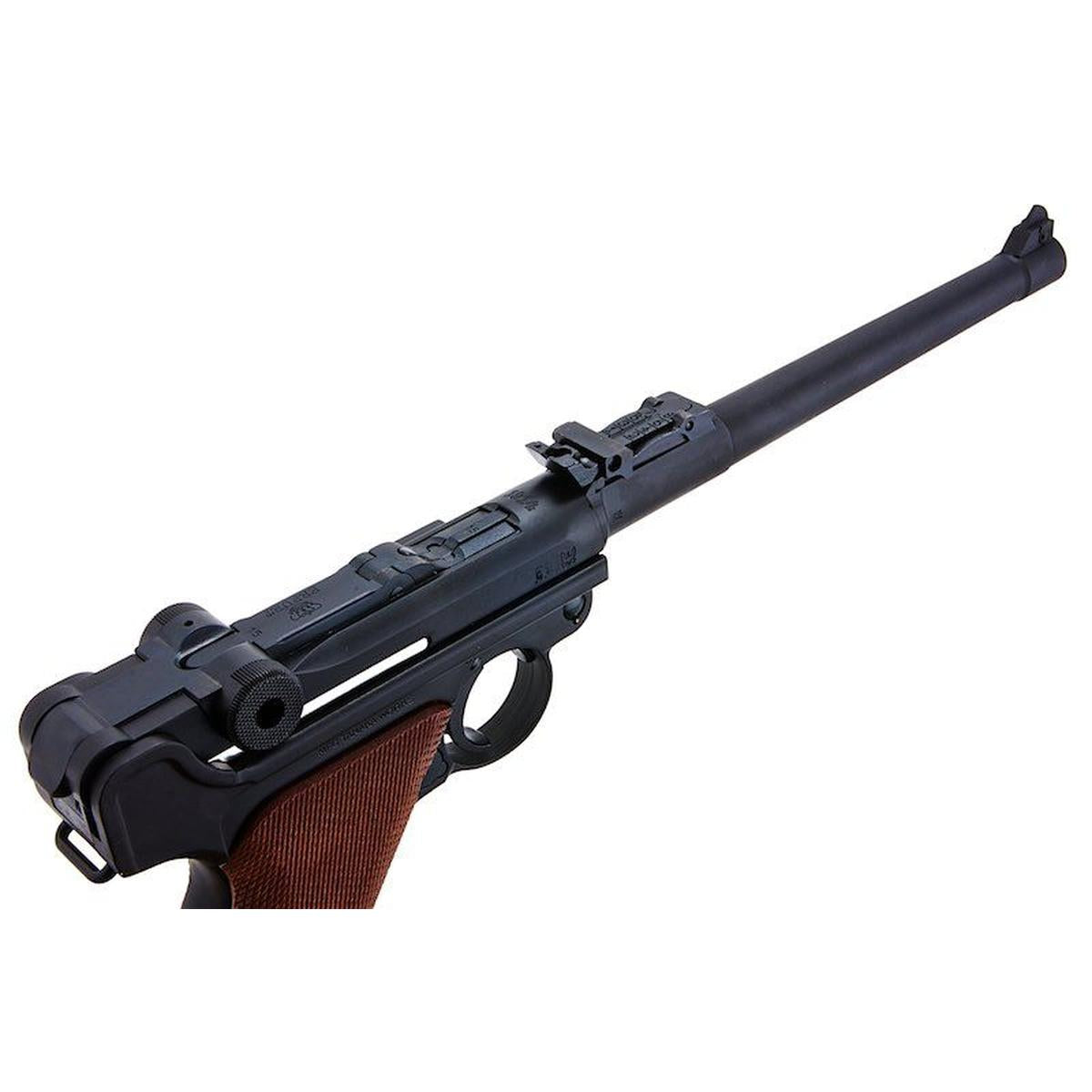 TANAKA LUGER P08 1914 エアフルト ヘビーウェイト GBB エアソフト ピストル (8 インチ)-AIRSOFT GOGO エアガン・サバゲー用品通販