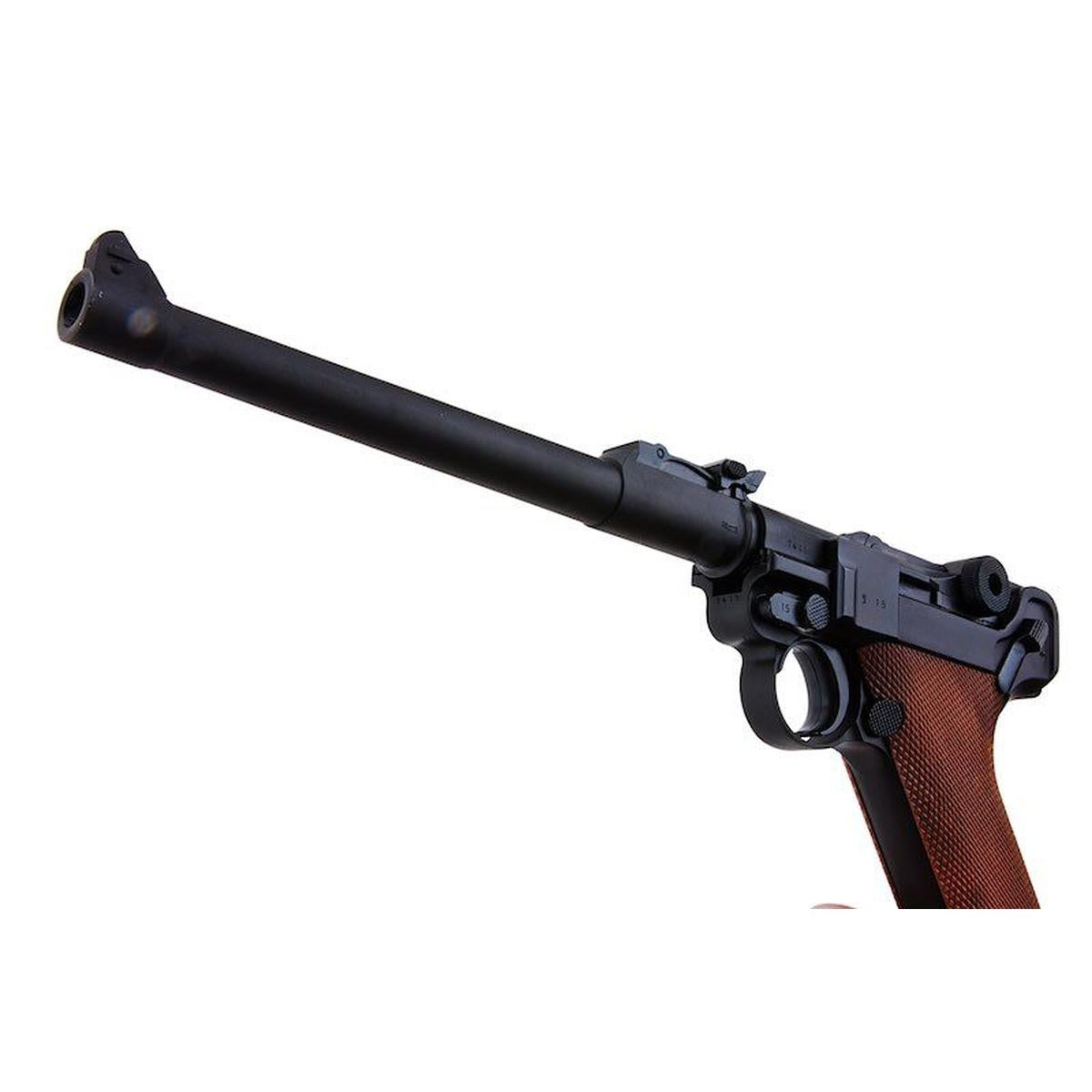 TANAKA LUGER P08 1914 エアフルト ヘビーウェイト GBB エアソフト ピストル (8 インチ)-AIRSOFT GOGO エアガン・サバゲー用品通販