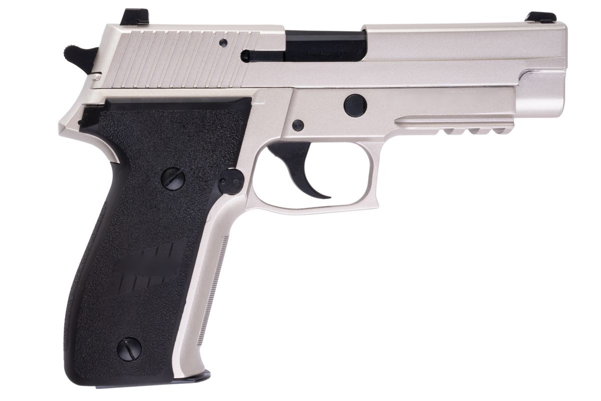 Tanaka SIG P226 レイルフレームEvo リューション2 「ウォーム銀(ぎん)コーティング」 ALL ヘビーウェイトモデルガン-AIRSOFT GOGO エアガン・サバゲー用品通販