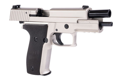 Tanaka SIG P226 レイルフレームEvo リューション2 「ウォーム銀(ぎん)コーティング」 ALL ヘビーウェイトモデルガン-AIRSOFT GOGO エアガン・サバゲー用品通販