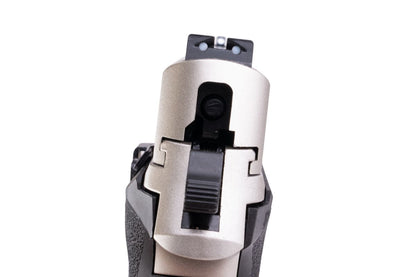 Tanaka SIG P226 レイルフレームEvo リューション2 「ウォーム銀(ぎん)コーティング」 ALL ヘビーウェイトモデルガン-AIRSOFT GOGO エアガン・サバゲー用品通販
