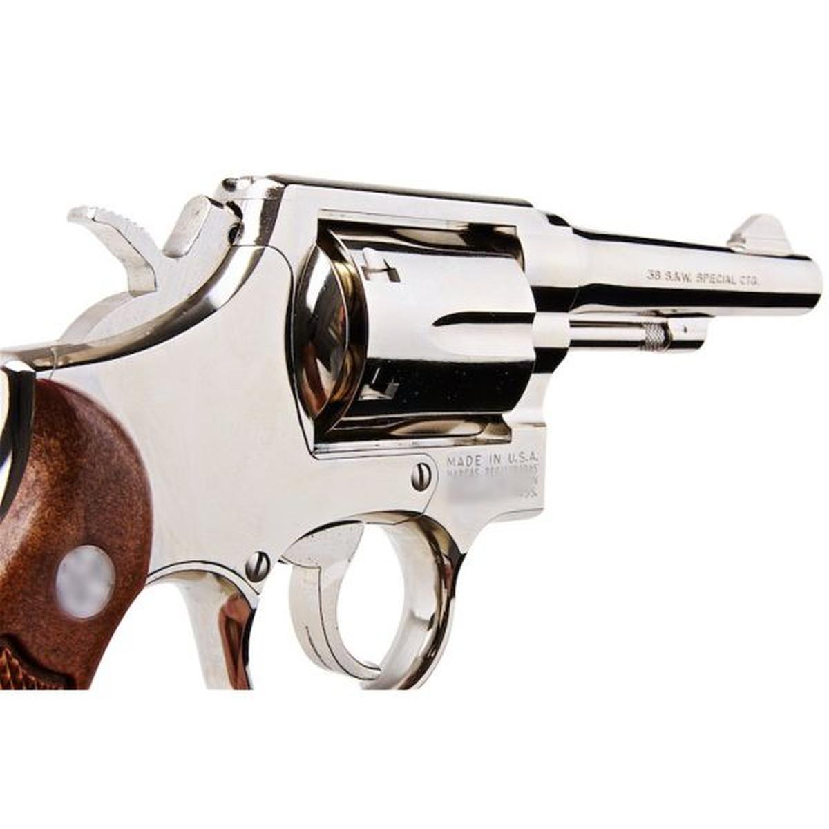 TANAKA S&W M10 ミリタリー&ポリス 4インチ VER.3 モデルガン - ニッケル仕上げ-AIRSOFT GOGO エアガン・サバゲー用品通販