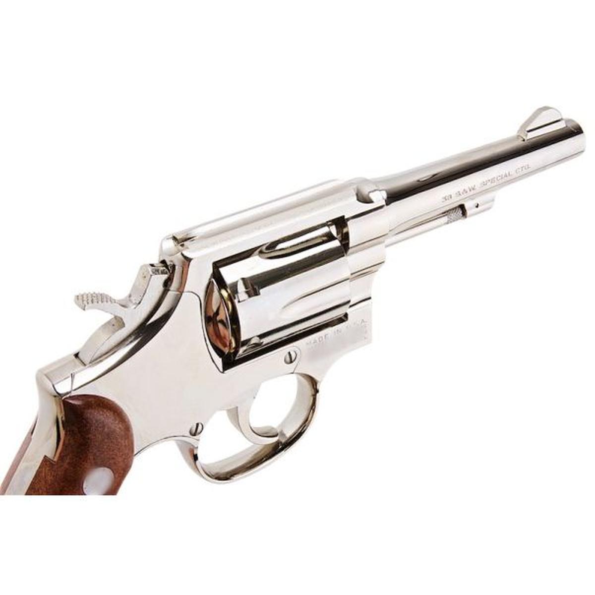 TANAKA S&W M10 ミリタリー&ポリス 4インチ VER.3 モデルガン - ニッケル仕上げ-AIRSOFT GOGO エアガン・サバゲー用品通販