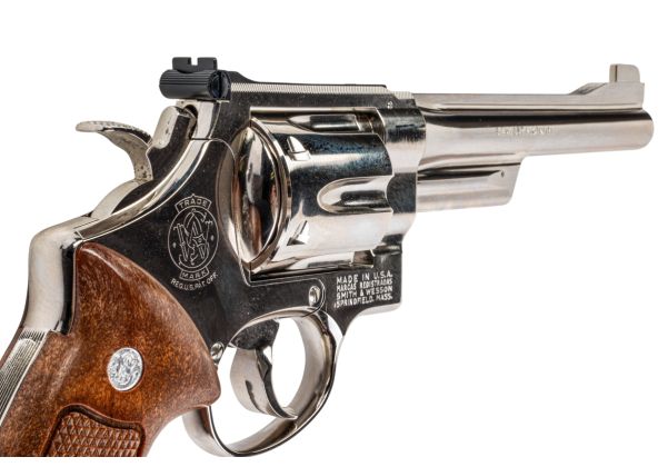 Tanaka S&W M27 .357マグナムモデルガン（6インチ） - ニッケル仕上げ-AIRSOFT GOGO エアガン・サバゲー用品通販