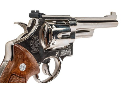 Tanaka S&W M27 .357マグナムモデルガン（6インチ） - ニッケル仕上げ-AIRSOFT GOGO エアガン・サバゲー用品通販