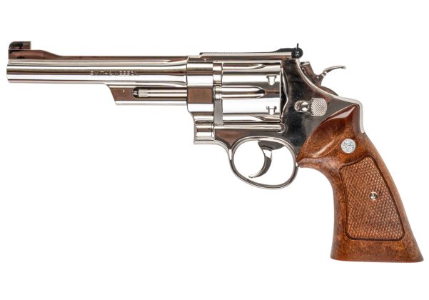 Tanaka S&W M27 .357マグナムモデルガン（6インチ） - ニッケル仕上げ-AIRSOFT GOGO エアガン・サバゲー用品通販
