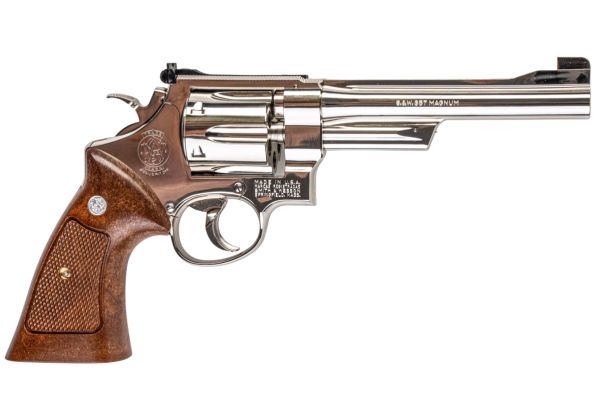 Tanaka S&W M27 .357マグナムモデルガン（6インチ） - ニッケル仕上げ-AIRSOFT GOGO エアガン・サバゲー用品通販