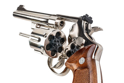 Tanaka S&W M27 .357マグナムモデルガン（6インチ） - ニッケル仕上げ-AIRSOFT GOGO エアガン・サバゲー用品通販