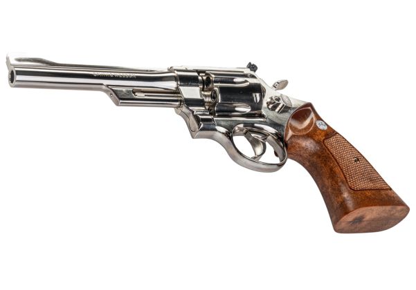 Tanaka S&W M27 .357マグナムモデルガン（6インチ） - ニッケル仕上げ-AIRSOFT GOGO エアガン・サバゲー用品通販