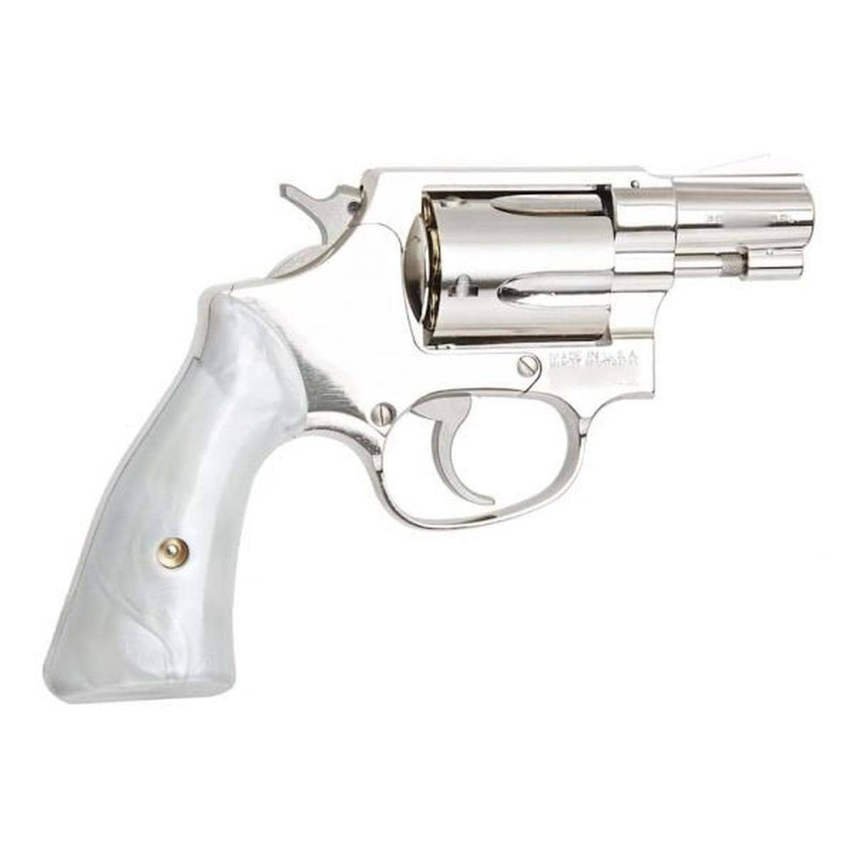 TANAKA S&W M36 2 インチ スクエア バット トラビス モデル ガス リボルバー - ニッケル仕上げ-AIRSOFT GOGO エアガン・サバゲー用品通販