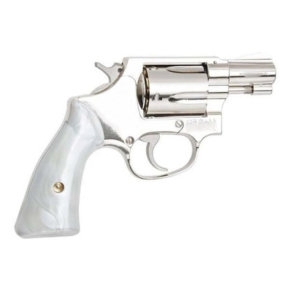 TANAKA S&W M36 2 インチ スクエア バット トラビス モデル ガス リボルバー - ニッケル仕上げ-AIRSOFT GOGO エアガン・サバゲー用品通販