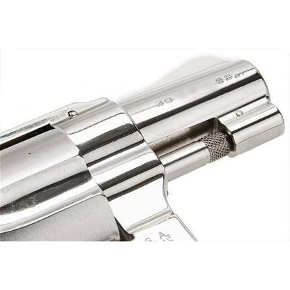 TANAKA S&W M36 2 インチ スクエア バット トラビス モデル ガス リボルバー - ニッケル仕上げ-AIRSOFT GOGO エアガン・サバゲー用品通販