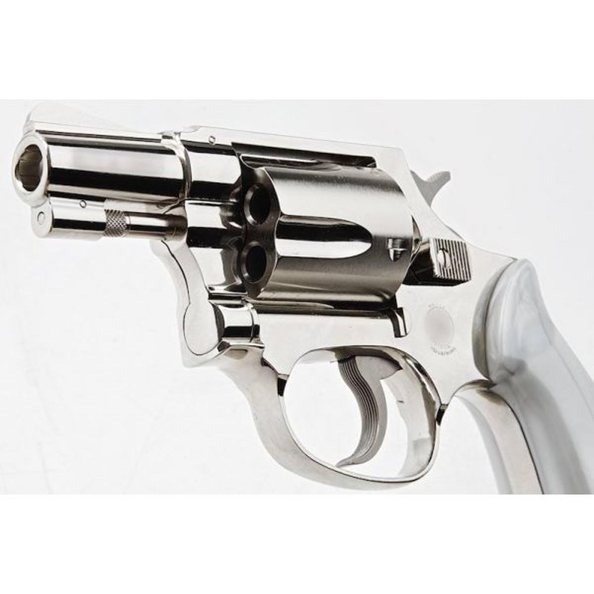 TANAKA S&W M36 2 インチ スクエア バット トラビス モデル ガス リボルバー - ニッケル仕上げ-AIRSOFT GOGO エアガン・サバゲー用品通販