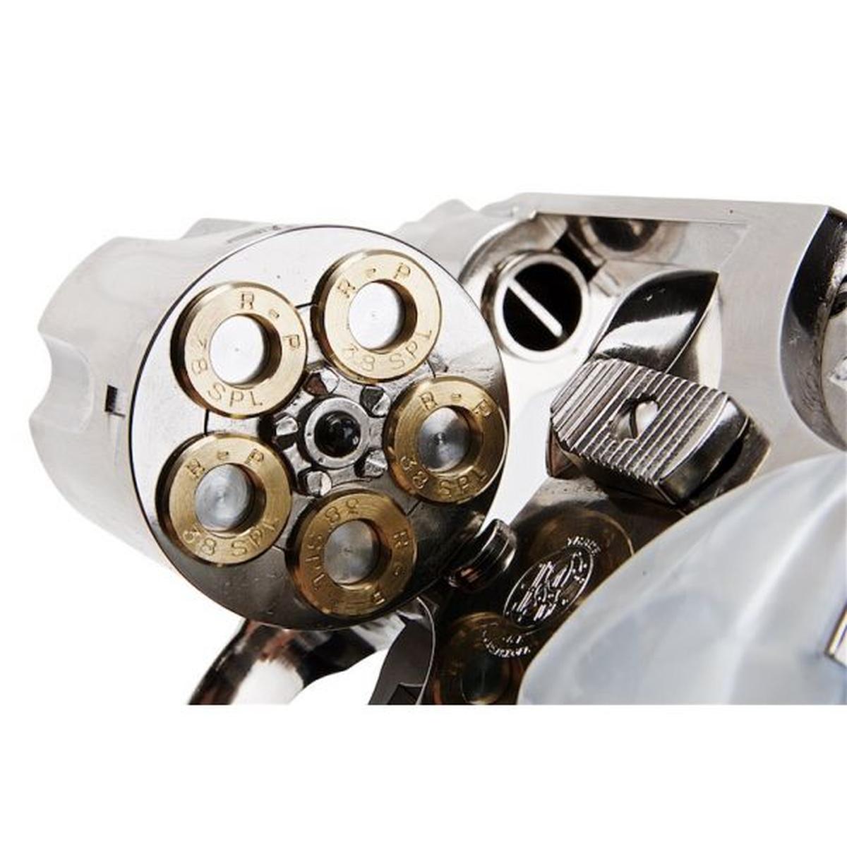 TANAKA S&W M36 2 インチ スクエア バット トラビス モデル - ニッケル
