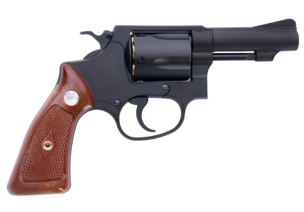 タナカ S&W M36 チーフススペシャル 3インチ スクエアバット ヘビーウェイト バージョン2 ガスリボルバー-AIRSOFT GOGO エアガン・サバゲー用品通販