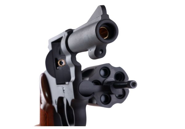 タナカ S&W M36 チーフススペシャル 3インチ スクエアバット ヘビーウェイト バージョン2 ガスリボルバー-AIRSOFT GOGO エアガン・サバゲー用品通販