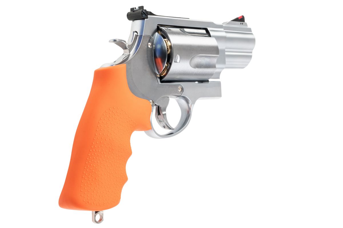 Tanaka S&W M500 ES (緊急サバイバル) Ver. 2 ガスリボルバー (2-3/4インチ) - ステンレス仕上げ-AIRSOFT GOGO エアガン・サバゲー用品通販