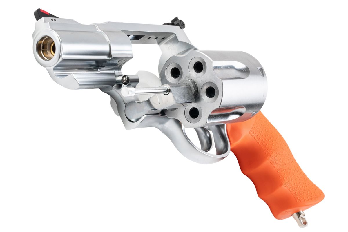 Tanaka S&W M500 ES (緊急サバイバル) Ver. 2 ガスリボルバー (2-3/4インチ) - ステンレス仕上げ-AIRSOFT GOGO エアガン・サバゲー用品通販