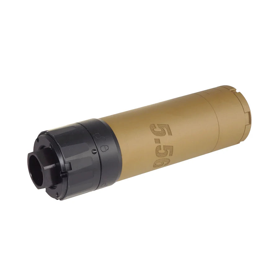 Task Force SLX556C QD ダミーサプレッサー（フラッシュハイダー付き）（TF-SLX556C）- タン/黄褐-AIRSOFT GOGO エアガン・サバゲー用品通販