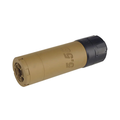 Task Force SLX556C QD ダミーサプレッサー（フラッシュハイダー付き）（TF-SLX556C）- タン/黄褐-AIRSOFT GOGO エアガン・サバゲー用品通販