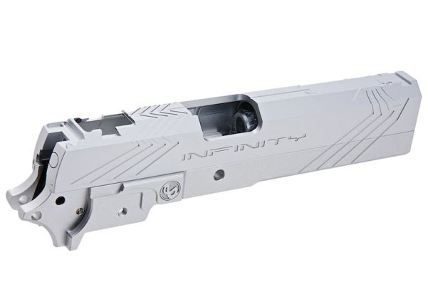 Tiger Soul INF Venom GBBスライド＆ミッドフレームキットセット - 銀(ぎん)-AIRSOFT GOGO エアガン・サバゲー用品通販