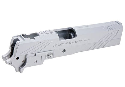 Tiger Soul INF Venom GBBスライド＆ミッドフレームキットセット - 銀(ぎん)-AIRSOFT GOGO エアガン・サバゲー用品通販