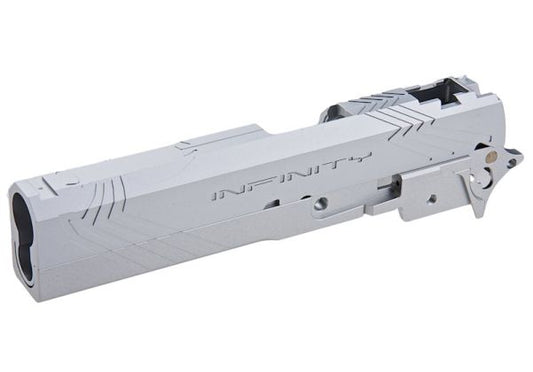 Tiger Soul INF Venom GBBスライド＆ミッドフレームキットセット - 銀(ぎん)-AIRSOFT GOGO エアガン・サバゲー用品通販