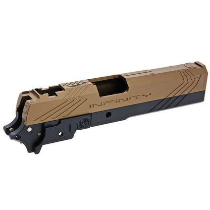 TIGER SOUL INF VENOM スライド & ミッドフレームキットセット - ブロンズ/ブラック 2 トーン-AIRSOFT GOGO エアガン・サバゲー用品通販