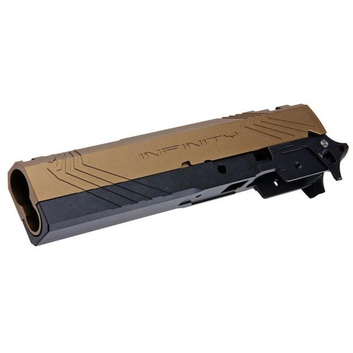 TIGER SOUL INF VENOM スライド & ミッドフレームキットセット - ブロンズ/ブラック 2 トーン-AIRSOFT GOGO エアガン・サバゲー用品通販