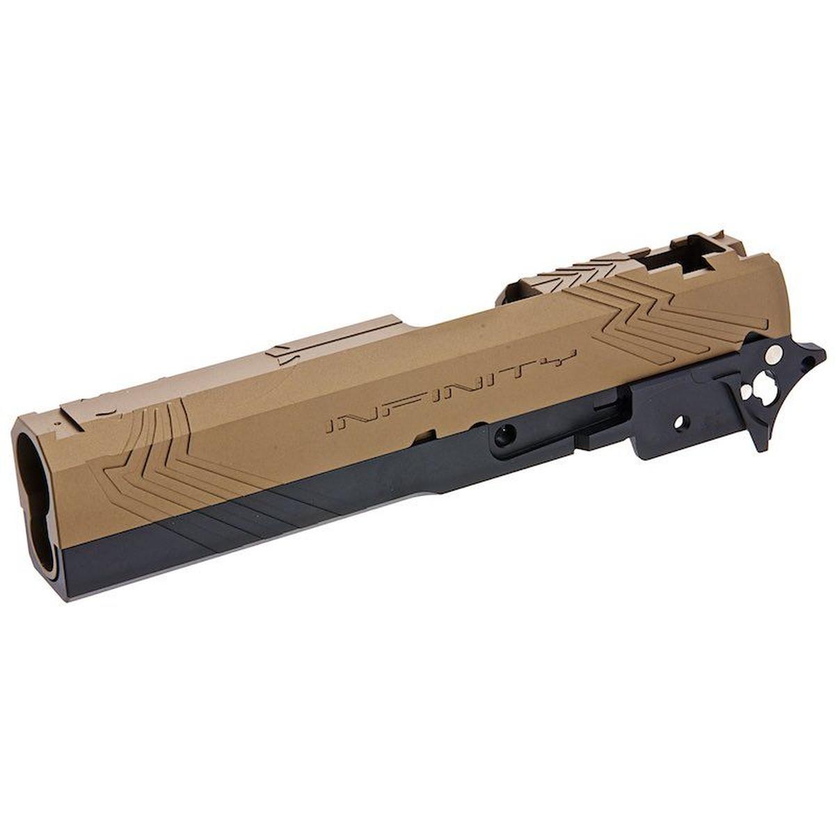 TIGER SOUL INF VENOM スライド & ミッドフレームキットセット - ブロンズ/ブラック 2 トーン-AIRSOFT GOGO エアガン・サバゲー用品通販