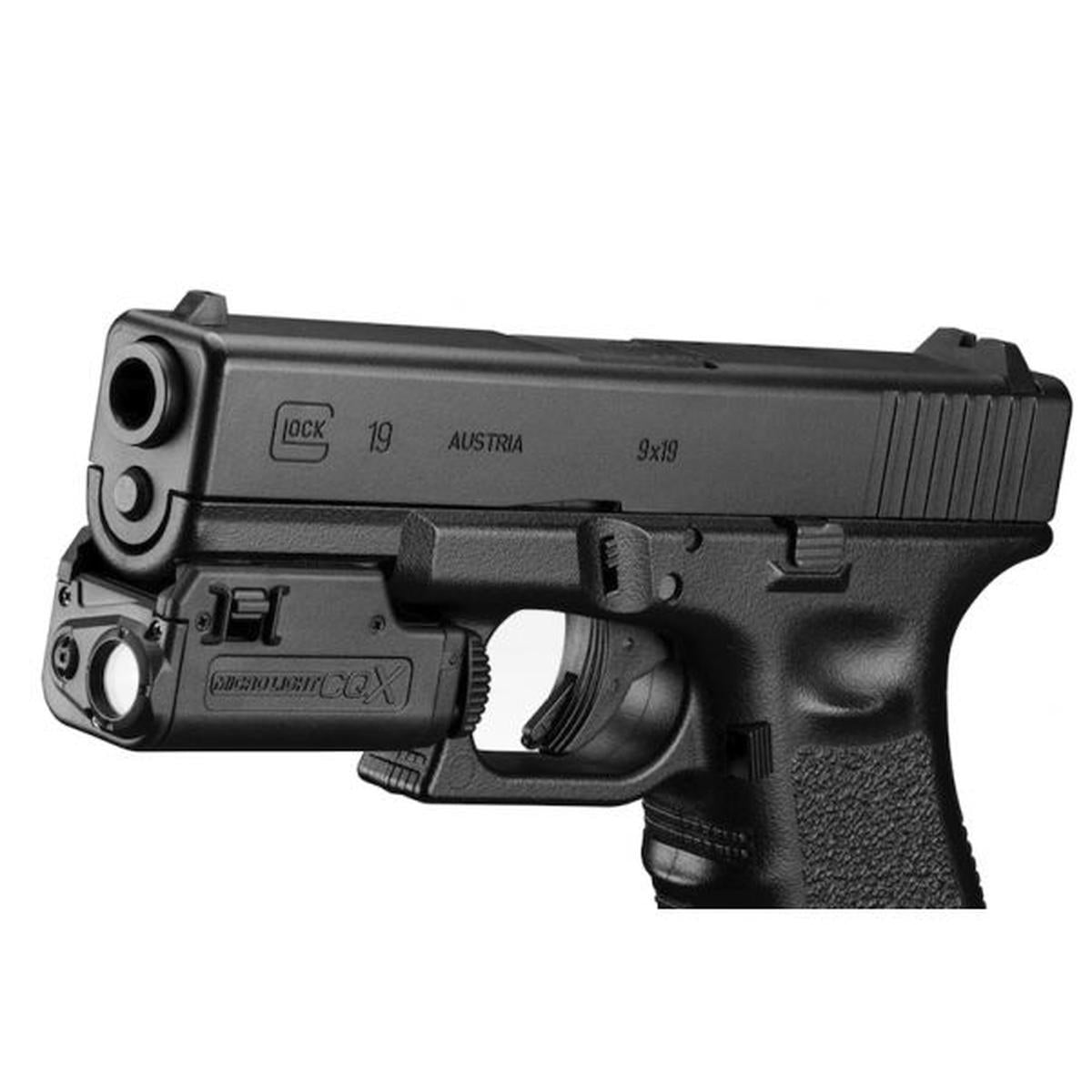 TOKYO MARUI マイクロライト CQX (スーパーコンパクト LED ライト) - ブラック-AIRSOFT GOGO エアガン・サバゲー用品通販