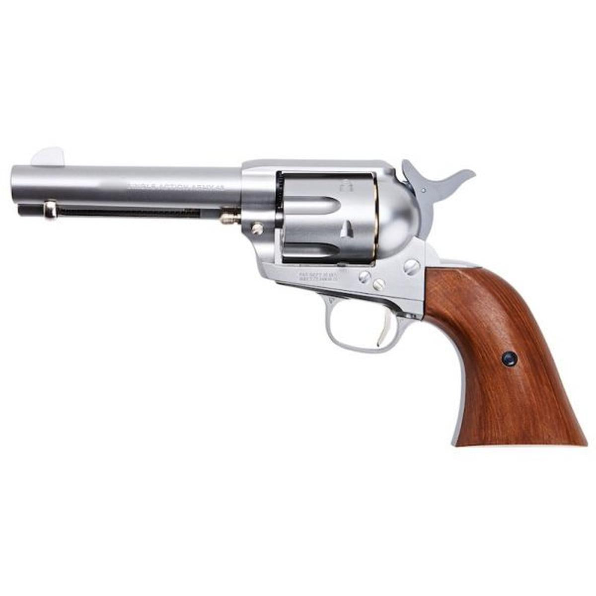 TOKYO MARUI SAA.45 シビリアン 4.75 インチ スプリング リボルバー - シルバー-AIRSOFT GOGO エアガン・サバゲー用品通販