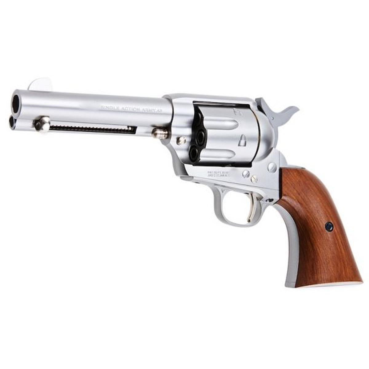 TOKYO MARUI SAA.45 シビリアン 4.75 インチ スプリング リボルバー - シルバー-AIRSOFT GOGO エアガン・サバゲー用品通販