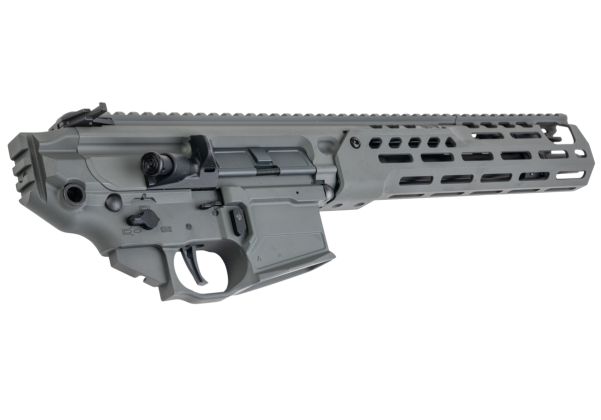 Toxicant SPEAR LT 11インチ コンバージョンキット - グレー Tokyo Marui MWS GBBR用 (CNCアルミニウム / アルミ)-AIRSOFT GOGO エアガン・サバゲー用品通販
