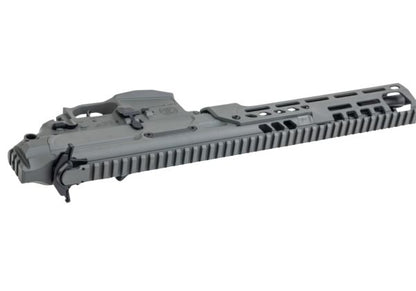 Toxicant SPEAR LT 11インチ コンバージョンキット - グレー Tokyo Marui MWS GBBR用 (CNCアルミニウム / アルミ)-AIRSOFT GOGO エアガン・サバゲー用品通販