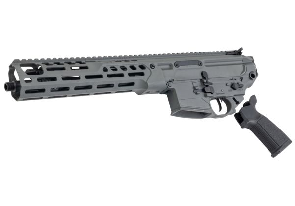 Toxicant SPEAR LT 11インチ コンバージョンキット - グレー Tokyo Marui MWS GBBR用 (CNCアルミニウム / アルミ)-AIRSOFT GOGO エアガン・サバゲー用品通販