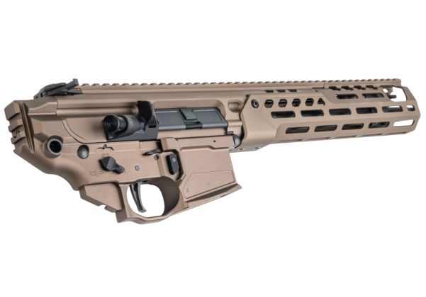 Toxicant SPEAR LT 11インチコンバージョンキット（Tokyo Marui MWS GBBR用）- ちゃいろ（CNCアルミニウム / アルミ）-AIRSOFT GOGO エアガン・サバゲー用品通販