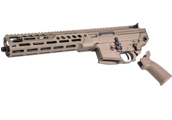 Toxicant SPEAR LT 11インチコンバージョンキット（Tokyo Marui MWS GBBR用）- ちゃいろ（CNCアルミニウム / アルミ）-AIRSOFT GOGO エアガン・サバゲー用品通販
