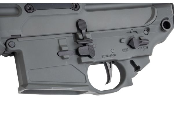 Toxicant SPEAR LT 9インチ Tokyo Marui MWS GBBR用 コンバージョンキット - グレー (CNCアルミニウム / アルミ)-AIRSOFT GOGO エアガン・サバゲー用品通販