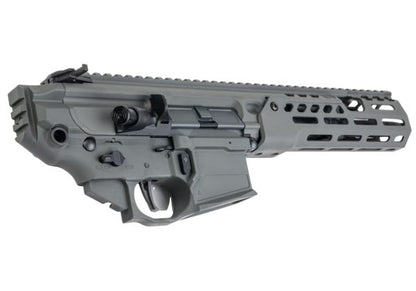 Toxicant SPEAR LT 9インチ Tokyo Marui MWS GBBR用 コンバージョンキット - グレー (CNCアルミニウム / アルミ)-AIRSOFT GOGO エアガン・サバゲー用品通販
