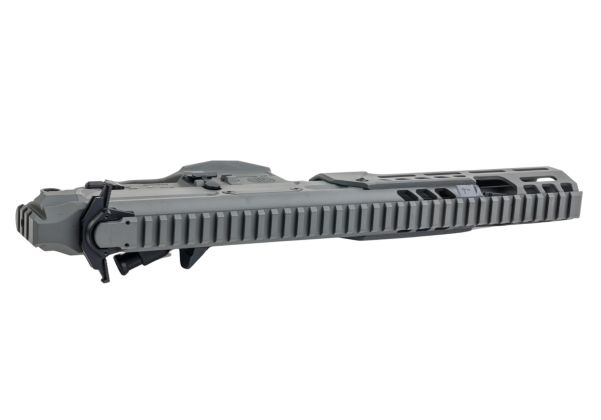Toxicant SPEAR LT 9インチ Tokyo Marui MWS GBBR用 コンバージョンキット - グレー (CNCアルミニウム / アルミ)-AIRSOFT GOGO エアガン・サバゲー用品通販