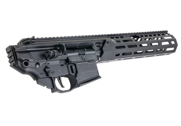 Toxicant SPEAR LT SD サプレッサー付き コンバージョンキット Tokyo Marui MWS GBBR用- ブラック (CNCアルミニウム / アルミ)-AIRSOFT GOGO エアガン・サバゲー用品通販