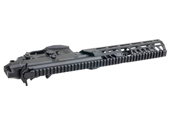 Toxicant SPEAR LT SD サプレッサー付き コンバージョンキット Tokyo Marui MWS GBBR用- ブラック (CNCアルミニウム / アルミ)-AIRSOFT GOGO エアガン・サバゲー用品通販