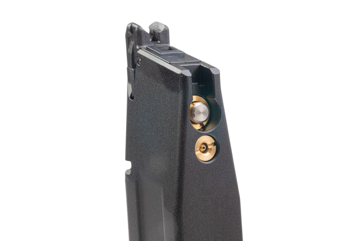 TTI Airsoft HI-CAPA ガスマガジン（50発装填、軽量CNCアルミニウム / アルミ製） - ブラック-AIRSOFT GOGO エアガン・サバゲー用品通販
