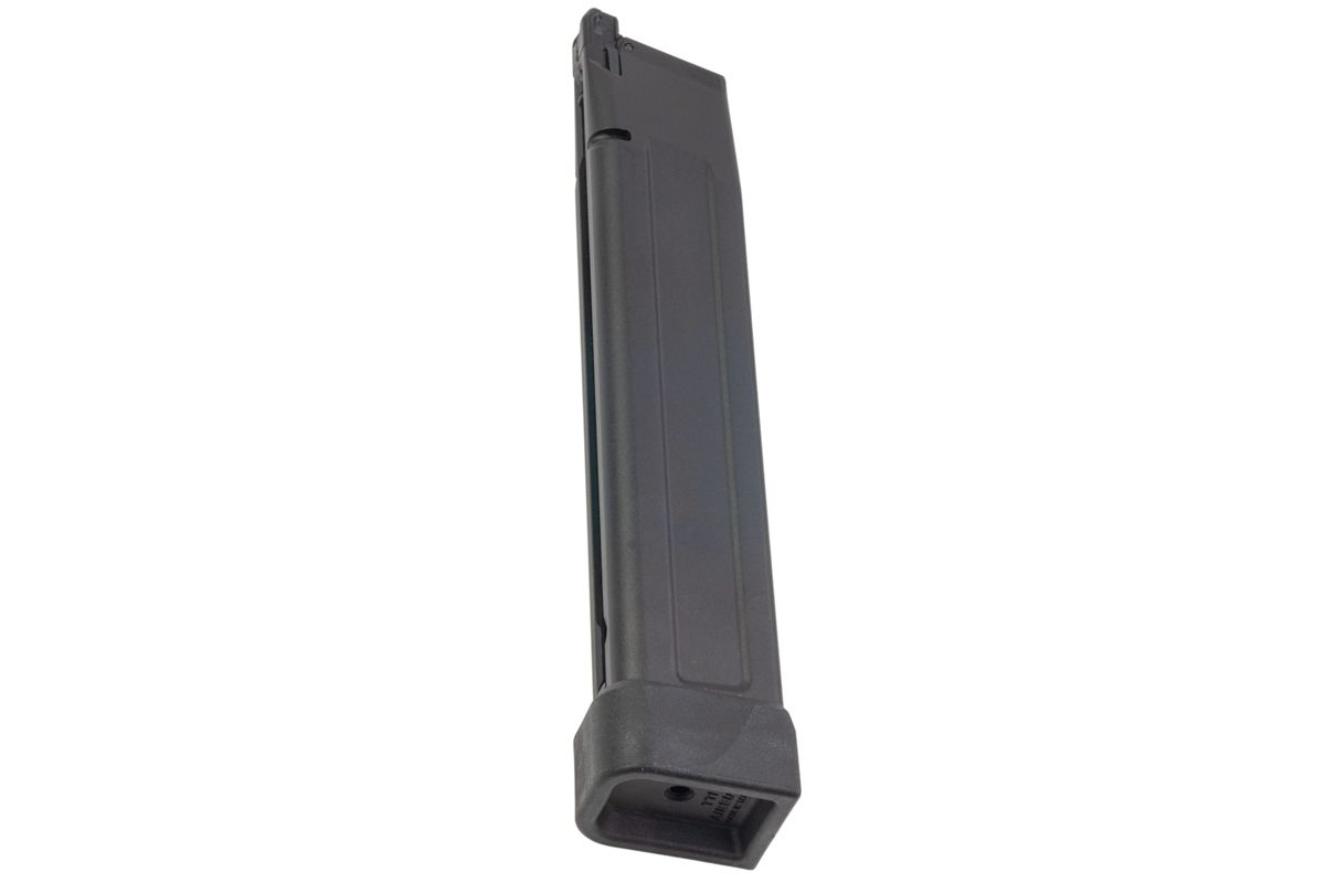 TTI Airsoft HI-CAPA ガスマガジン（50発装填、軽量CNCアルミニウム / アルミ製） - ブラック-AIRSOFT GOGO エアガン・サバゲー用品通販